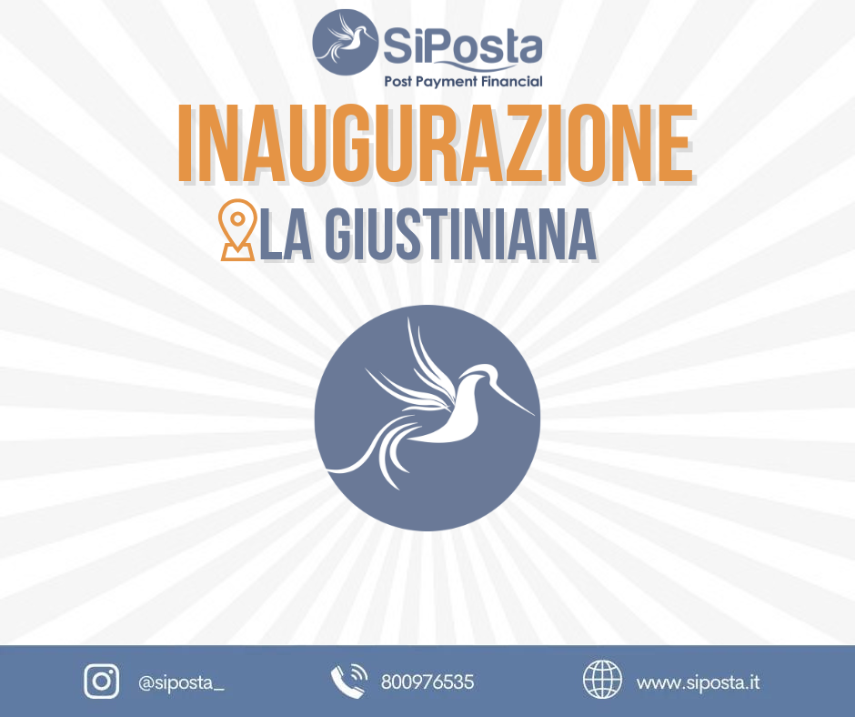 SiPosta il 6 Dicembre inaugurazione La Giustiniana