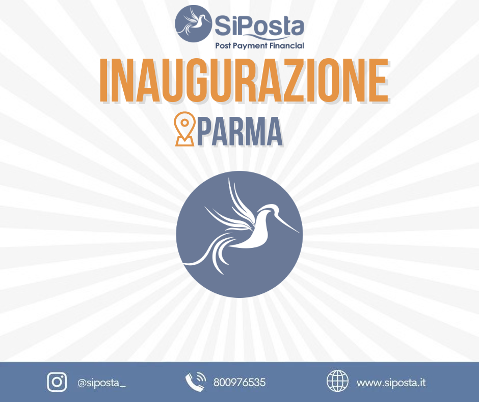 SiPosta il 13 Dicembre inaugurazione Parma