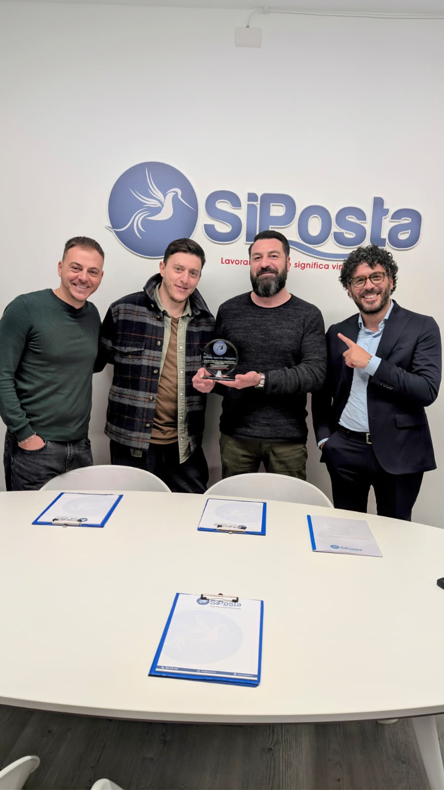  SiPosta Ciampino rinnova per altri 5 anni: entusiasmo, fiducia e nuove sfide condivise