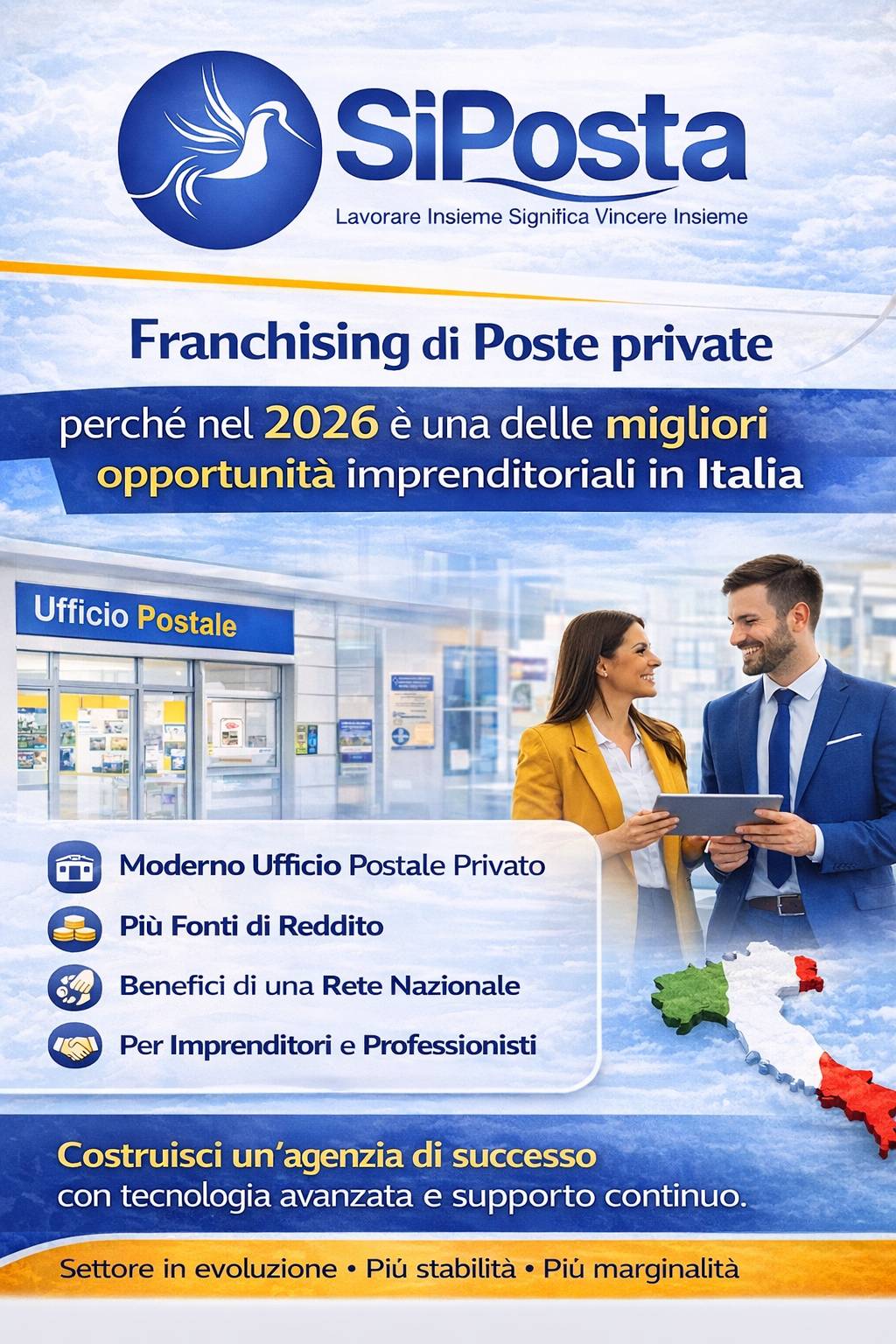Franchising di Poste Private: perch&eacute; nel 2026 &egrave; una delle migliori opportunit&agrave; imprenditoriali in Italia