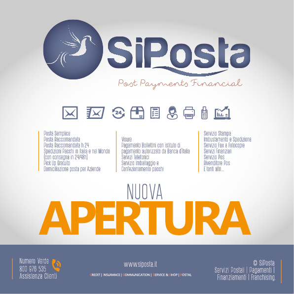 NUOVA APERTURA AGENZIA MARSLA