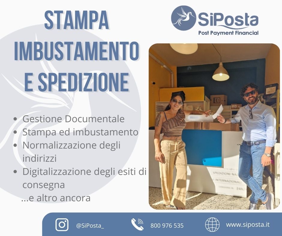 Il Fondatore di SiPosta Visita l'Agenzia di Follonica: Incontro con la Direttrice